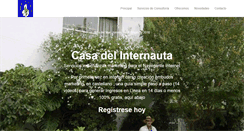 Desktop Screenshot of casadelinternauta.com