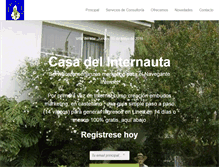 Tablet Screenshot of casadelinternauta.com